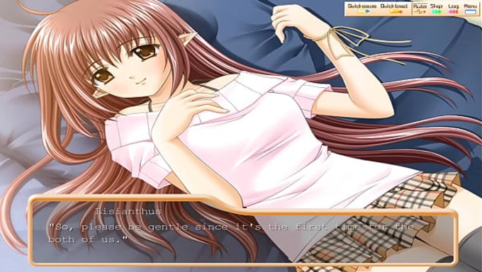 1. La Première Fois De Sia | Shuffle ! - Une Galerie De Visual Novel Envoûtante Avec La Première Fois De Sia.