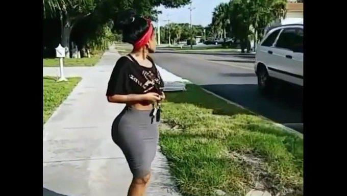 Le Gros Cul D'Une Ebony Amateur Se Fait Baiser