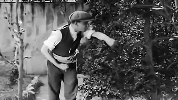 Vintage En Plein Air: Regardez Ces Amoureux Excités Explorer